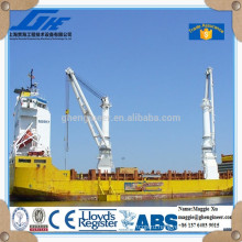 bulk cargo ship electric marine deck crane